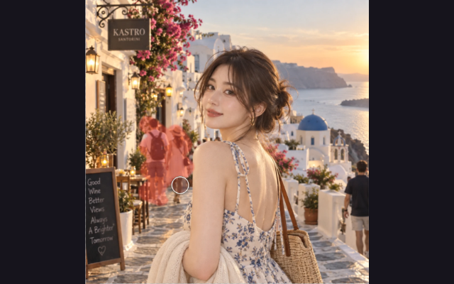 智能移除功能演示画面